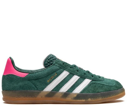 Adidas gazelle Green Pink
