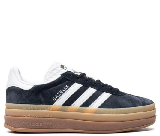 Adidas gazelle platform Black