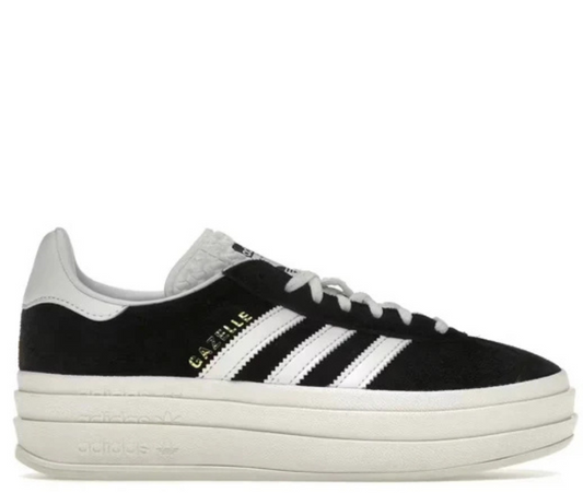 Adidas gazelle black platform