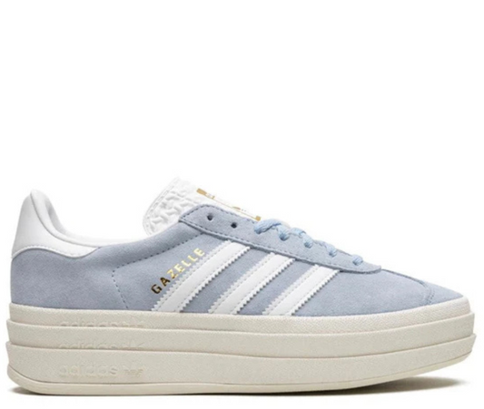 Adidas gazelle platform Light Blue