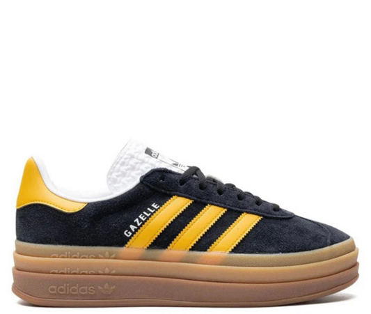 Adidas gazelle platform Black & Yellow