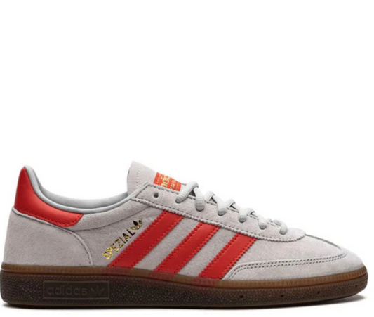 Adidas spezial light grey red