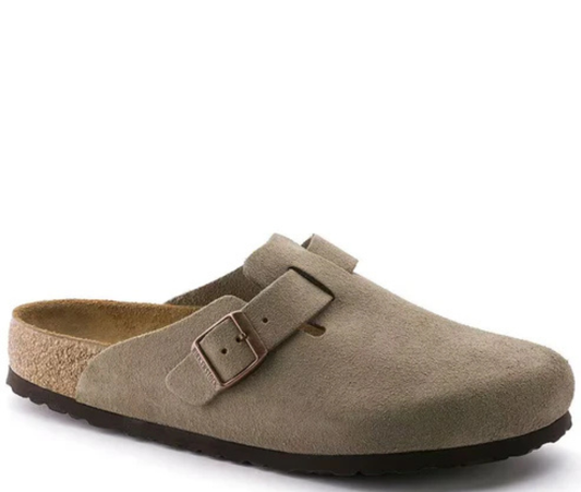 Birkenstock Boston Slippers Taupe