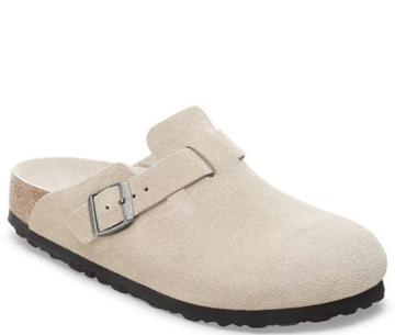 Birkenstock Boston Slippers Off-White