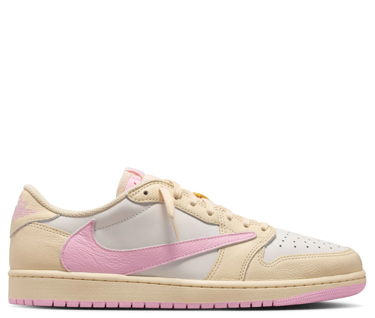 Air Jordan 1 Low Travis Scott OG Muslin And ‏Shy Pink