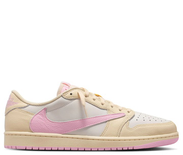 Air Jordan 1 Low Travis Scott OG Muslin And ‏Shy Pink