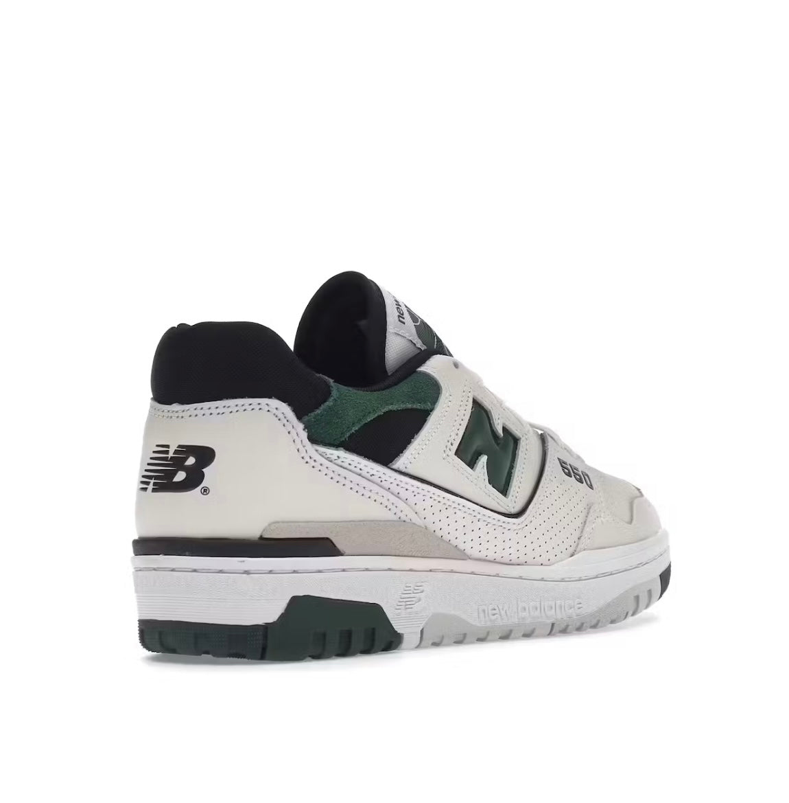 New Balance 550 white green black