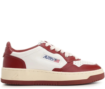 Autry Medalist Low-Top Sneakers Red