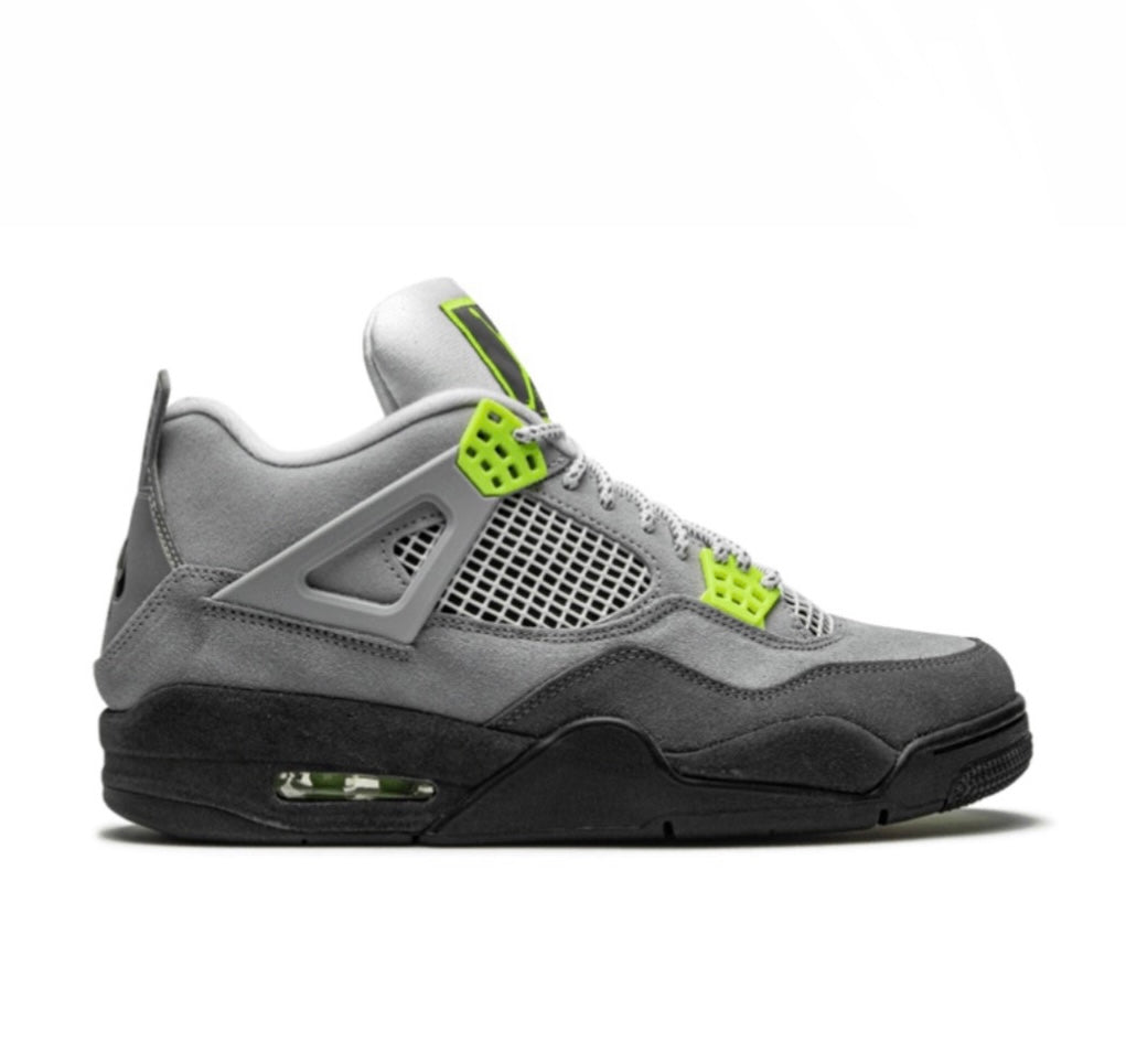 Air Jordan 4 Neon Volt