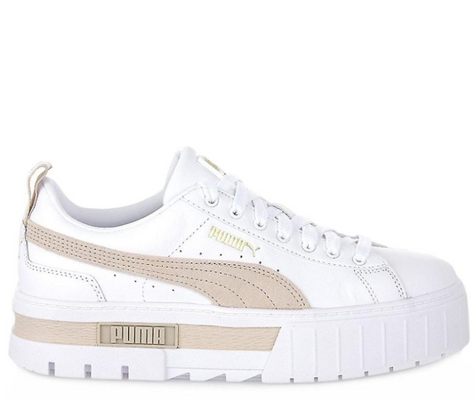 PUMA Mayze Platform White Oatmeal