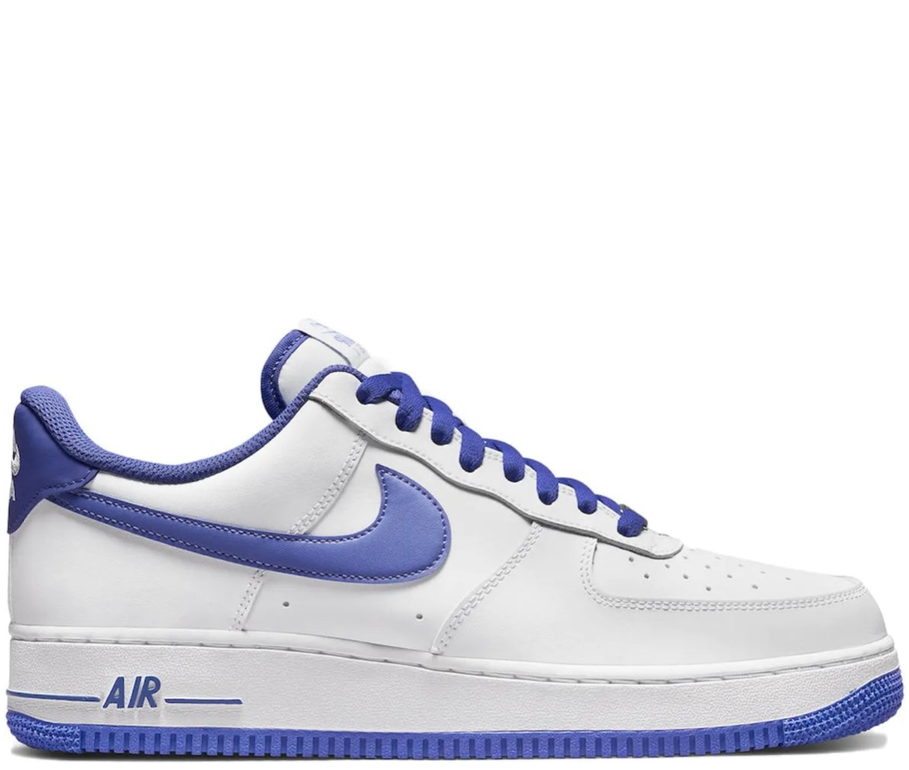Nike Air Force 1 White Royal Blue