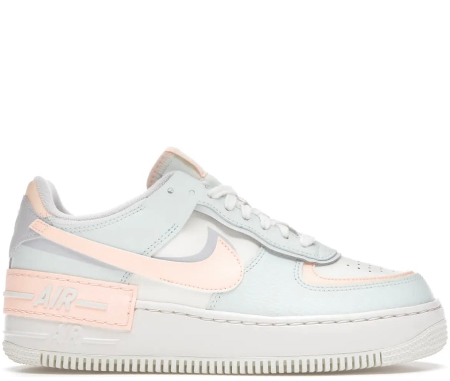 Nike Air Force 1 Pastel Peach Blue
