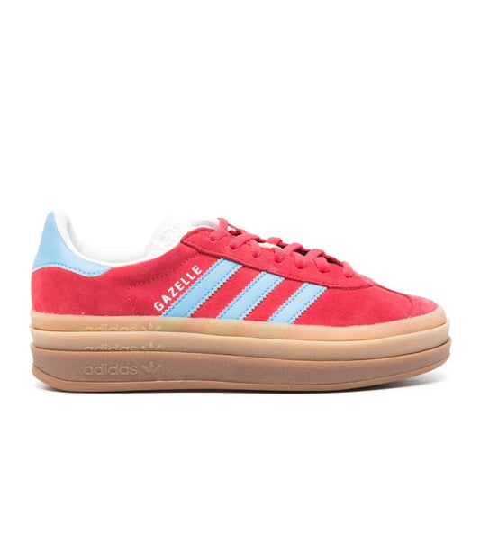 Adidas gazelle platform Red Blue