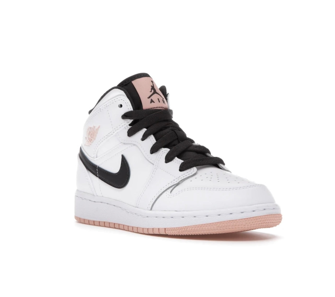 Air Jordan 1 Mid Arctic Orange Black