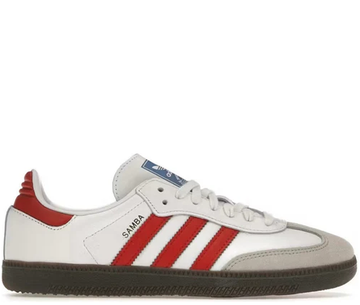 Adidas Samba White Red