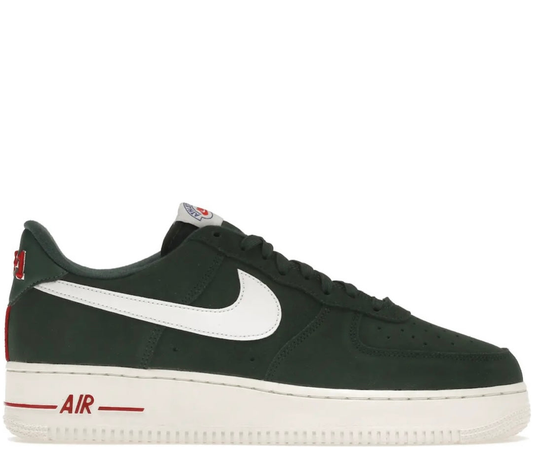 Nike Air Force 1 Dark Green White Red