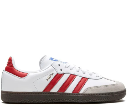 Adidas Samba White Red