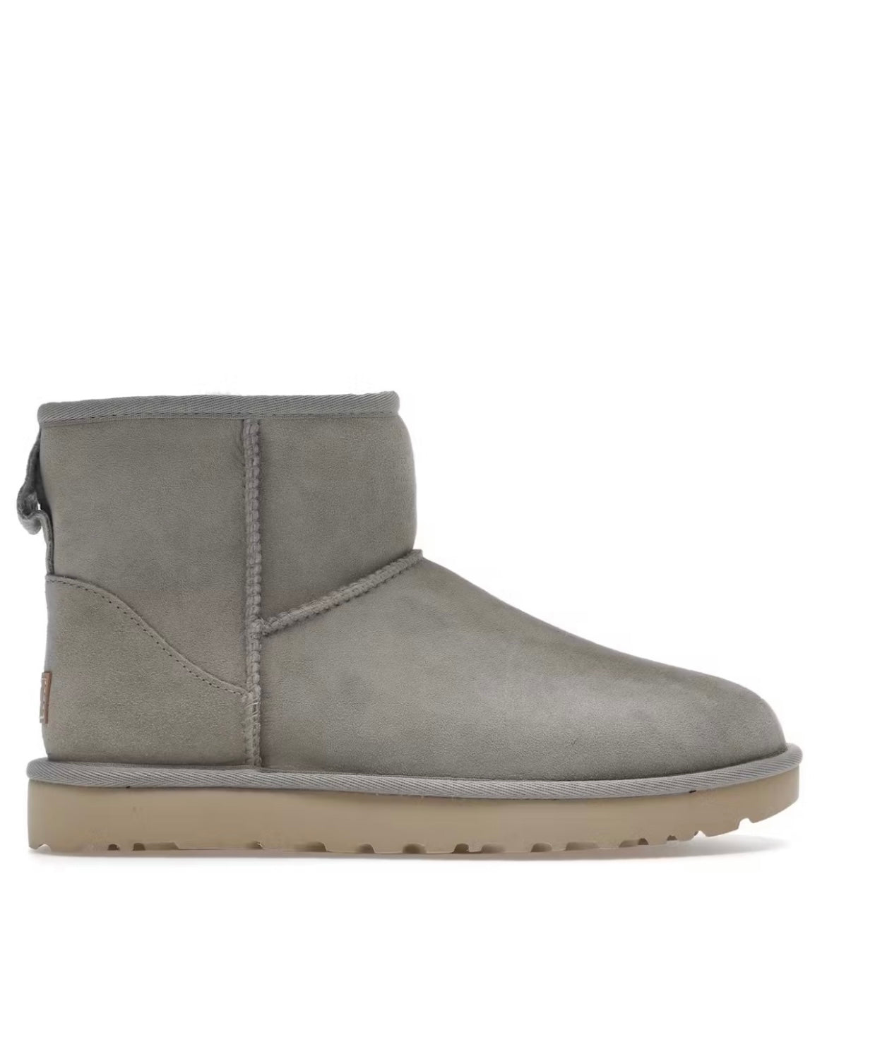 Ugg Classic Ultra Suede Ankle Boots Light Grey