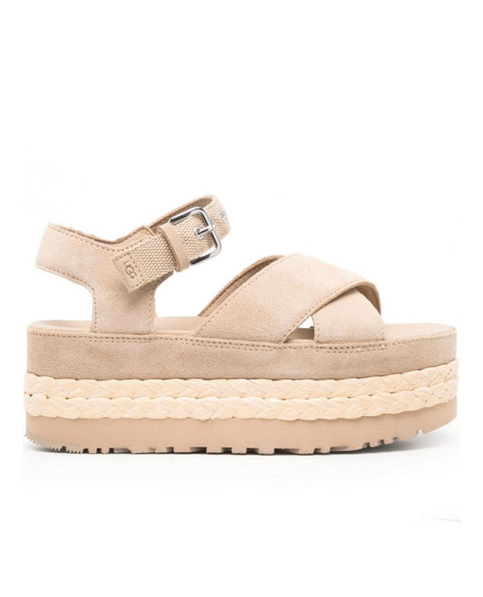 Ugg Platform Cream Sandals