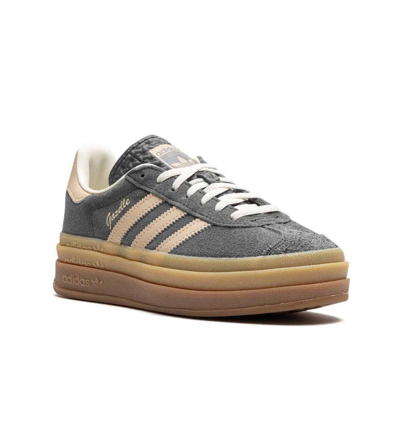 Adidas gazelle platform Grey