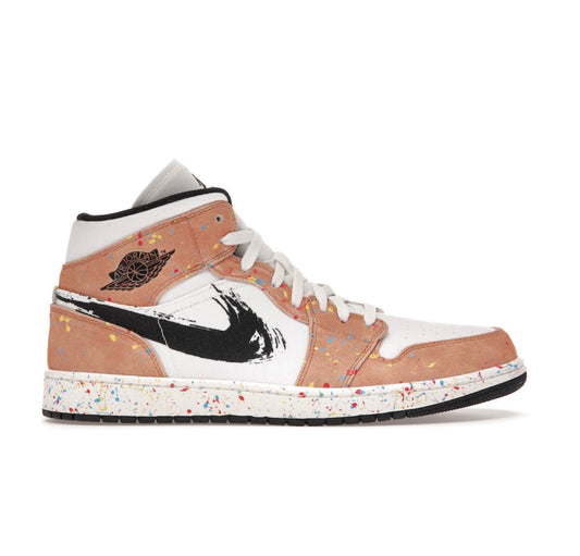 Air Jordan 1 Mid SE Brushstroke