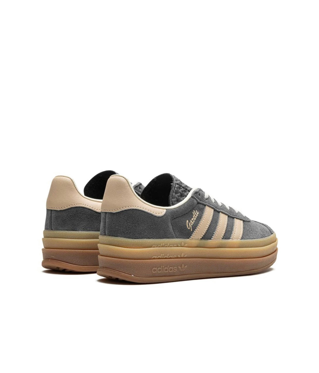 Adidas gazelle platform Grey