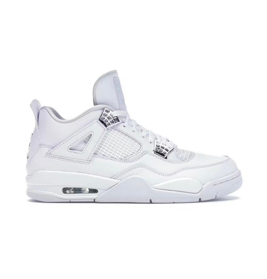 Air Jordan 4 White Silver