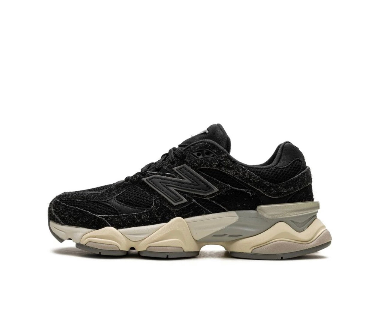 New Balance 9060 Suede black lace up