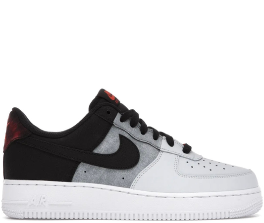 Nike Air Force 1 Black Grey Platform