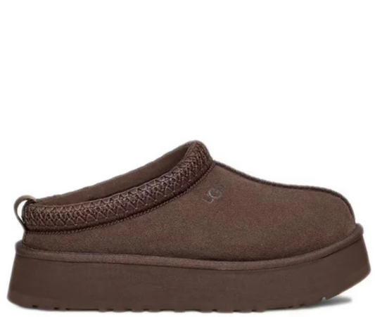 Ugg Tazz Platform Slippers Dark Brown