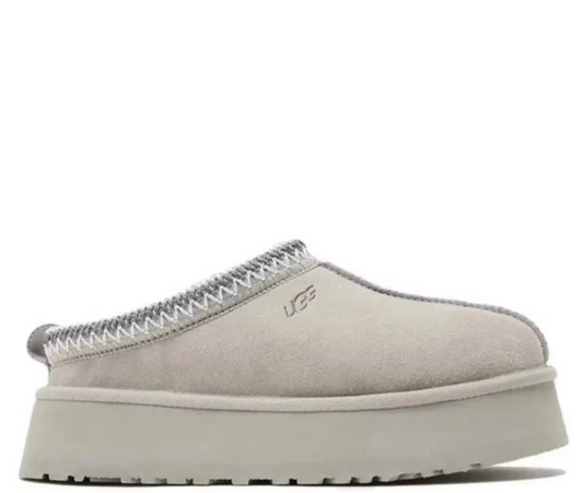 Ugg Tazz Platform Slippers Light Grey