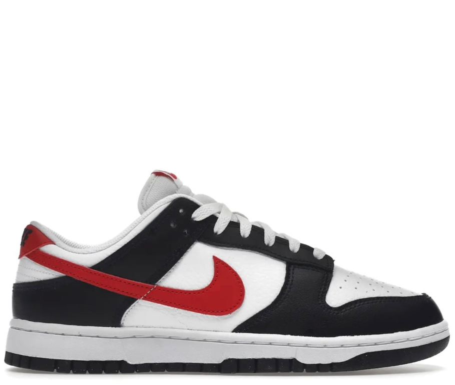 Nike Dunk Low Retro Red Swoosh Panda