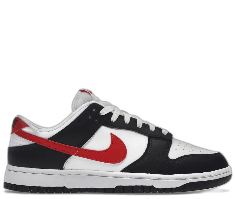 Nike Dunk Low Retro Red Swoosh Panda