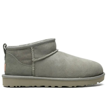 Ugg Classic Ultra Suede Ankle Boots Light Grey