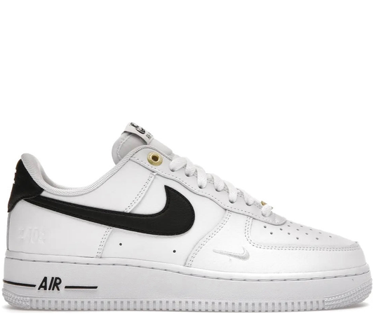 Nike Air Force 1 White Black Mini Light Swoosh