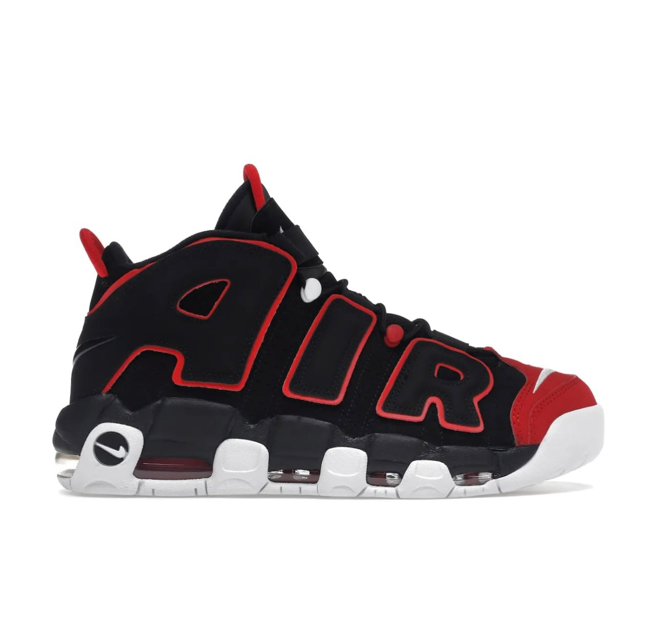 Nike Uptempo Black Red
