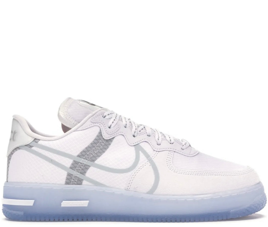Nike Air Force 1 White Icy Fade