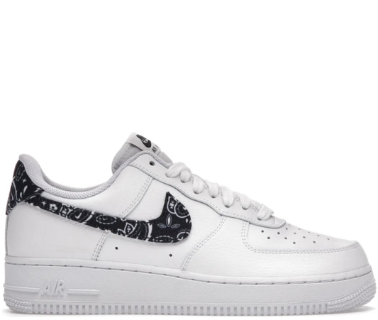 Nike Air Force 1 White Black Snakeskin Swoosh