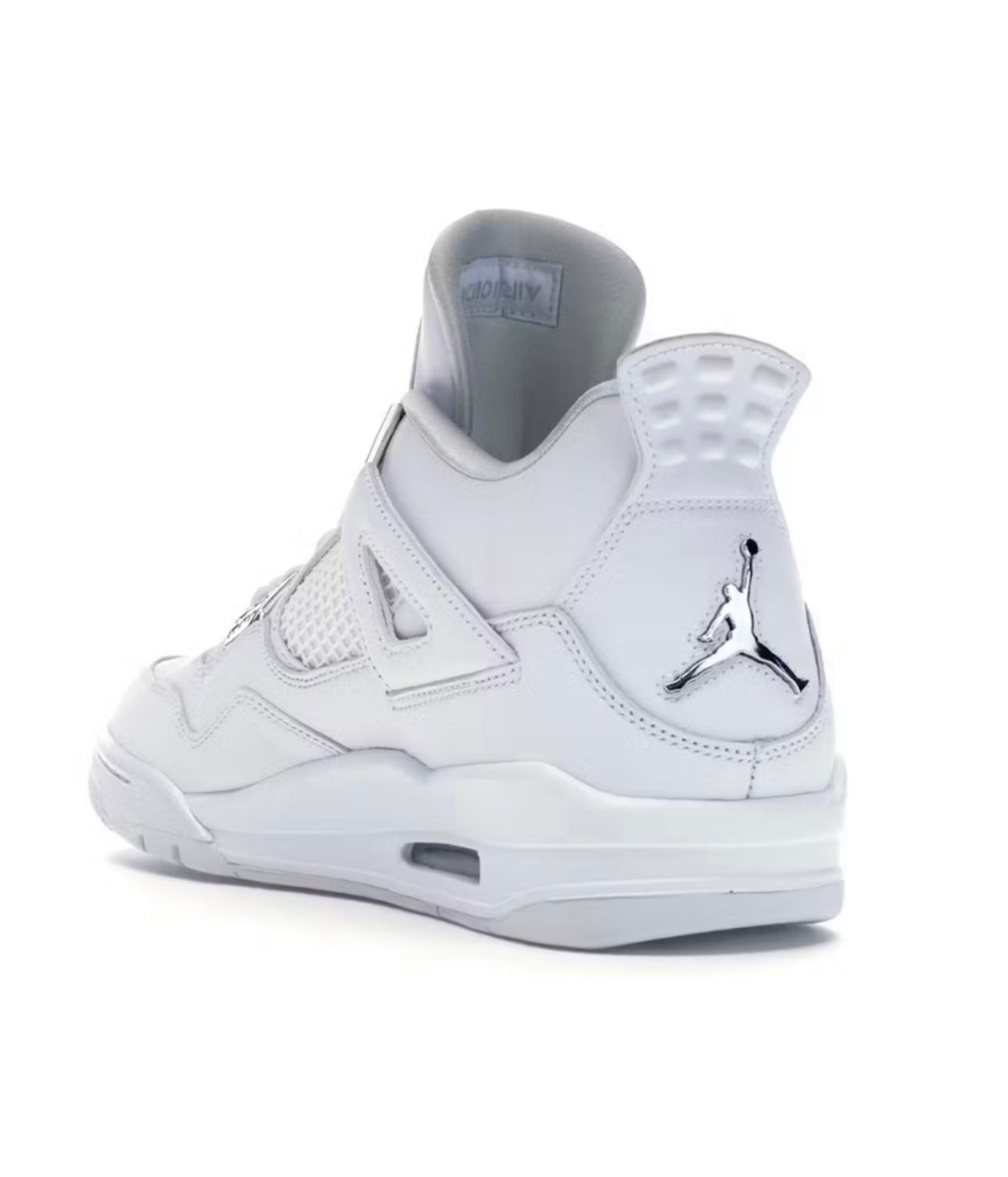 Air Jordan 4 White Silver