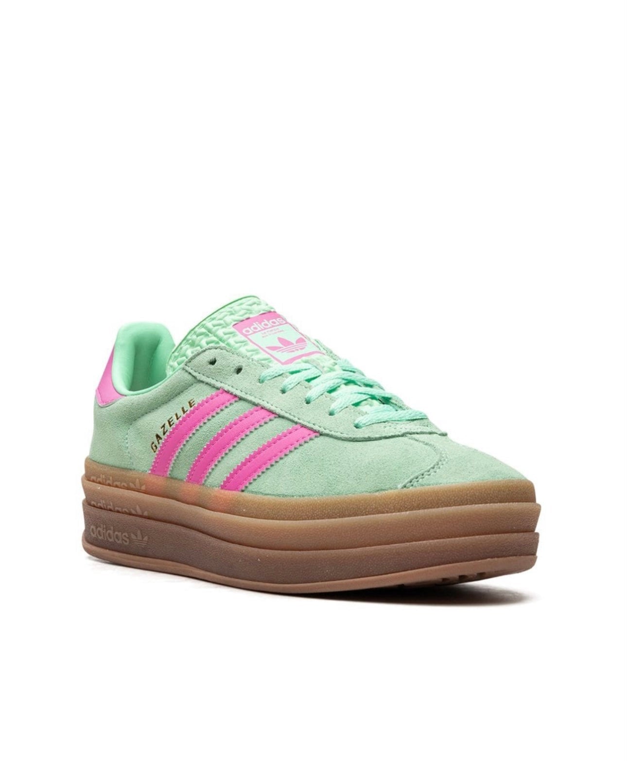 Adidas gazelle platform Turkiz Pink