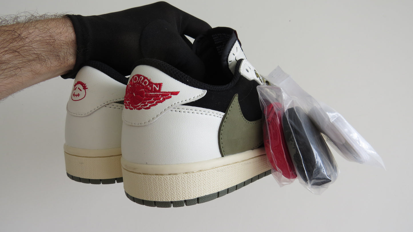 Air Jordan 1 Retro Low OG SP Travis Scott Olive