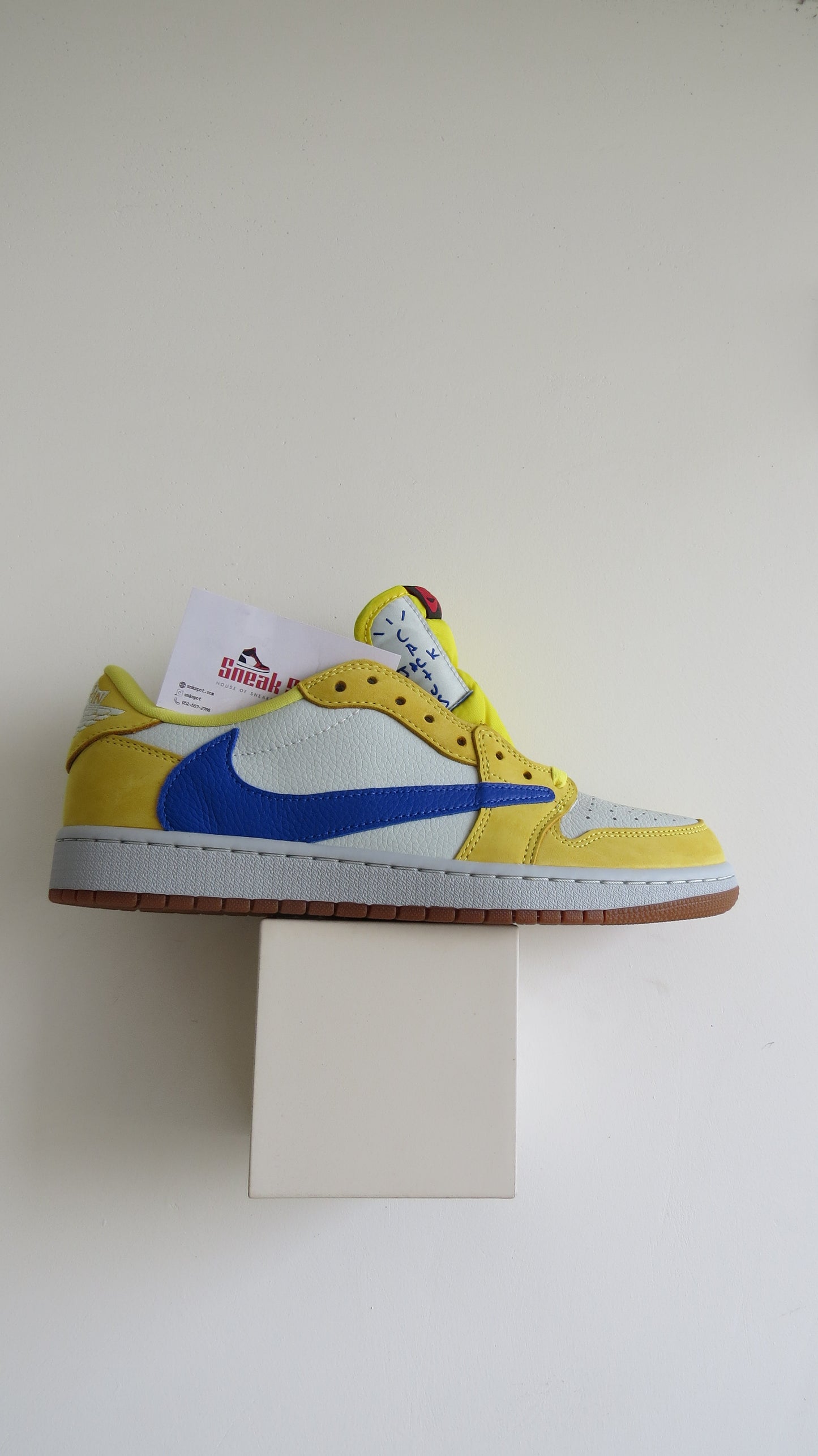 Air Jordan 1 Low Travis Scott Retro Low OG SP Canary