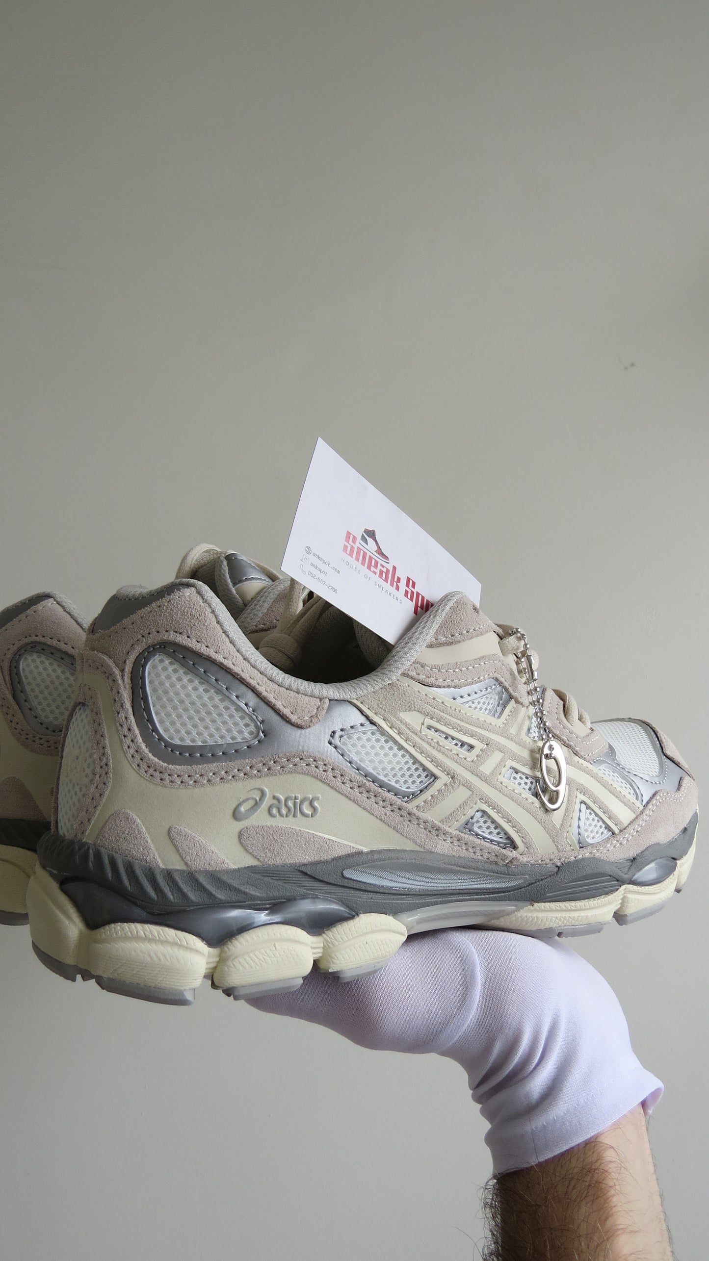 Asics Gel NYC Bright Oyster Grey