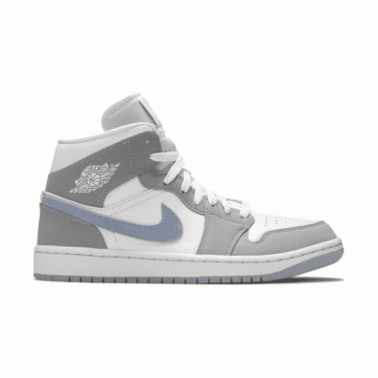 Air Jordan 1 Mid Grey Blue