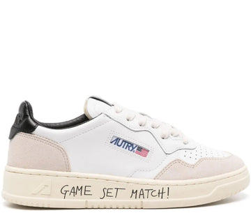 Autry Medalist Low-Top Sneakers Black GAME SET Match
