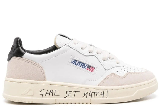 Autry Medalist Low-Top Sneakers Black GAME SET Match