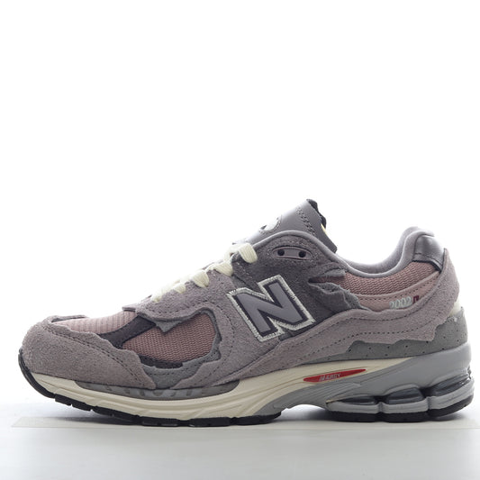 New Balance 2002 Brown Pink Midsole