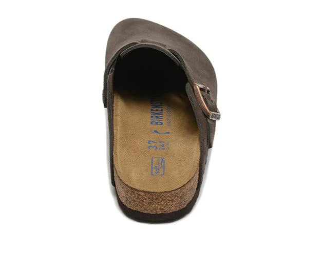 Birkenstock Boston Slippers Seude Mocha