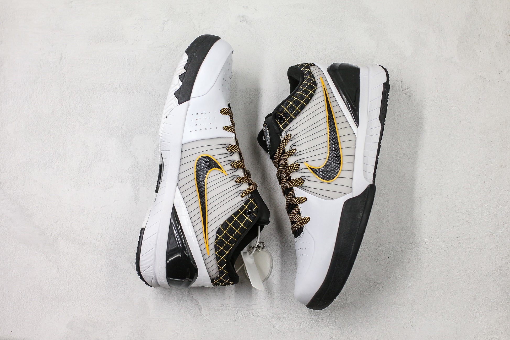 Nike Zoom Kobe 4 Protro Black Gold Black
