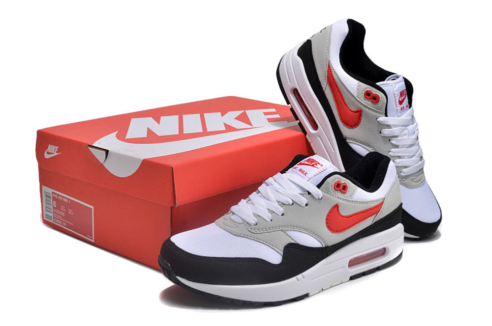Nike Air Max 87 White Black University Red